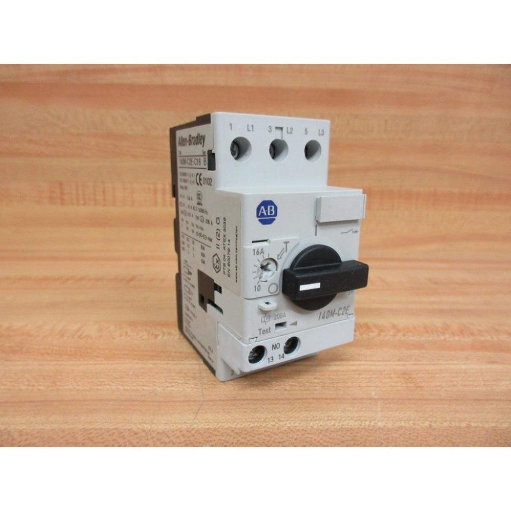 Allen Bradley 140M-C2E-C16 Motor Protector Breaker 140MC2EC16 - New No Box