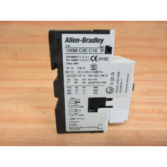 Allen Bradley 140M-C2E-C16 Motor Protector Breaker 140MC2EC16 - New No Box