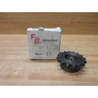 12"-16D30CH Finished Bore Sprocket 12"-16