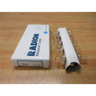 Radion 1819 Miniature Lamp Light Bulb (Pack of 10)