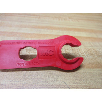 Staubli 32.6024 Multi-Contact Spanner Tool PV-MS Red (Pack of 15)