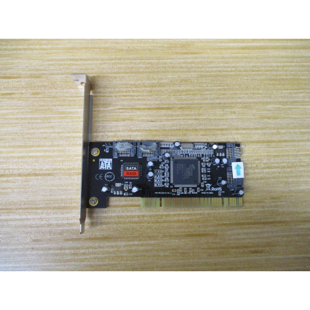 SY-SA3114-4R 4-Port SATA PCI Card SYSA31144R Damaged Connector - Parts Only