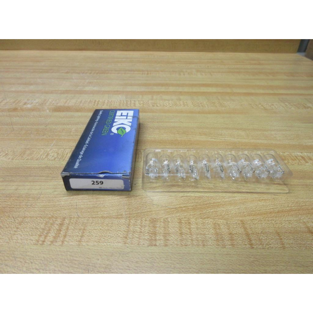 Eiko 259 Miniature Lamp Light Bulb (Pack of 10)