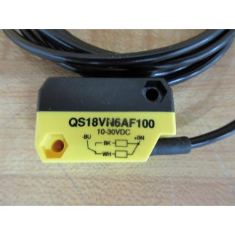 Banner QS18VN6AF100Q5 World Beam 0651F WO Male Pin Connector - New No Box