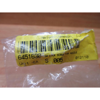 Nelson-Jameson 6451630 Strahman Lock Screw