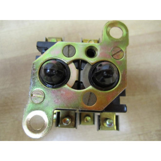 GE General Electric CR2940U203 Double Contact Block - Used