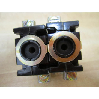 GE General Electric CR2940U203 Double Contact Block - Used