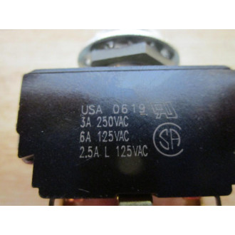 Cutler Hammer 0619 Eaton Toggle Switch - Used