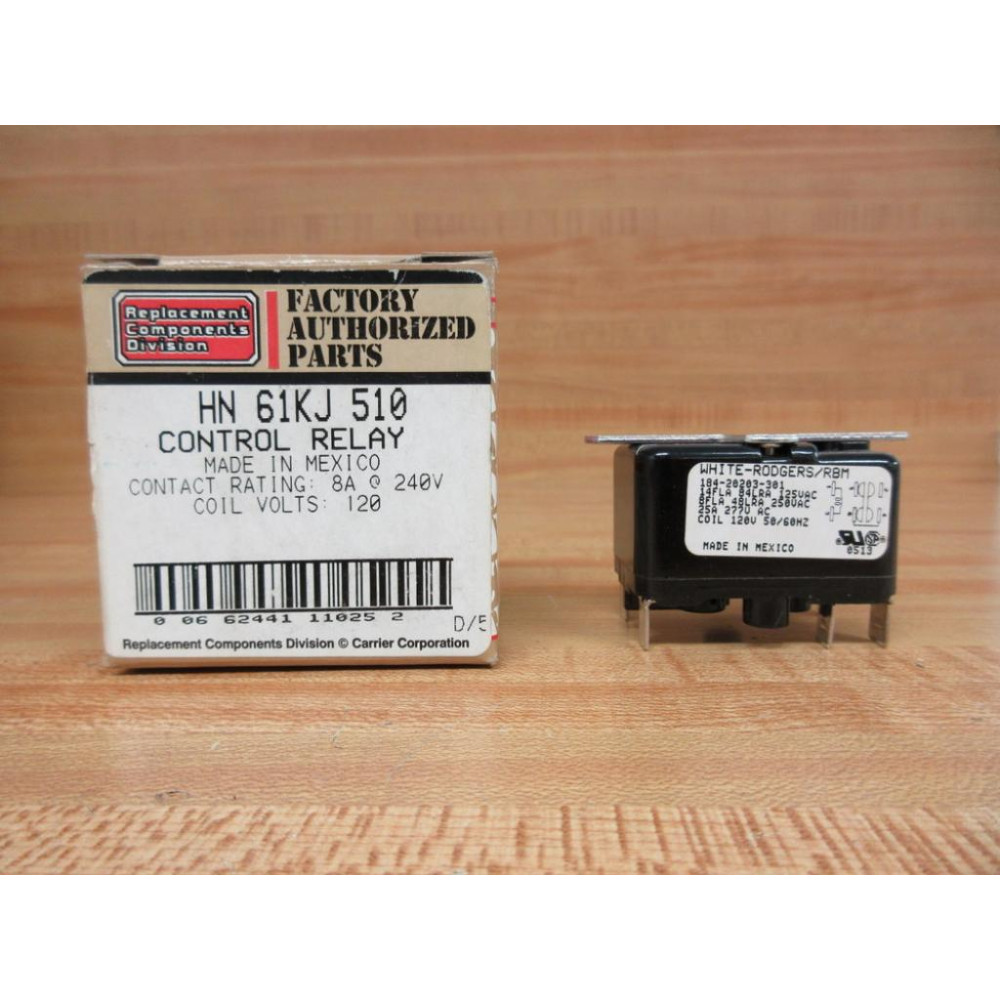 Carrier HN 61KJ 510 Control Relay HN61KJ510