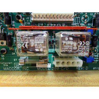 Maccor 200 CD Circuit BoardHeat Sink 200CD - Used