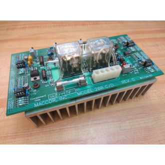Maccor 200 CD Circuit BoardHeat Sink 200CD - Used