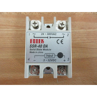 Fotek SSR-40 DA Relay SSR40DA 3-32VDC