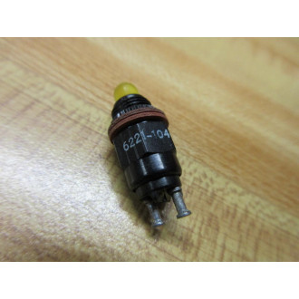 Chicago Miniature 6221-104 Miniature Lamp Light Bulb Yellow - New No Box