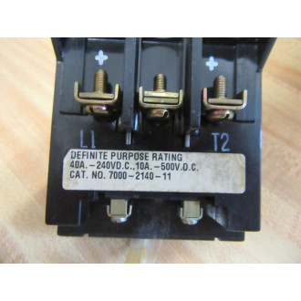 Joslyn Clark 7000-2140-11 Contactor 7000214011 85436 - New No Box