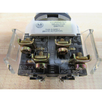 Allen Bradley 800T-16HX2KB6 Selector Switch 800T16HX2KB6 W800T-N297R Knob