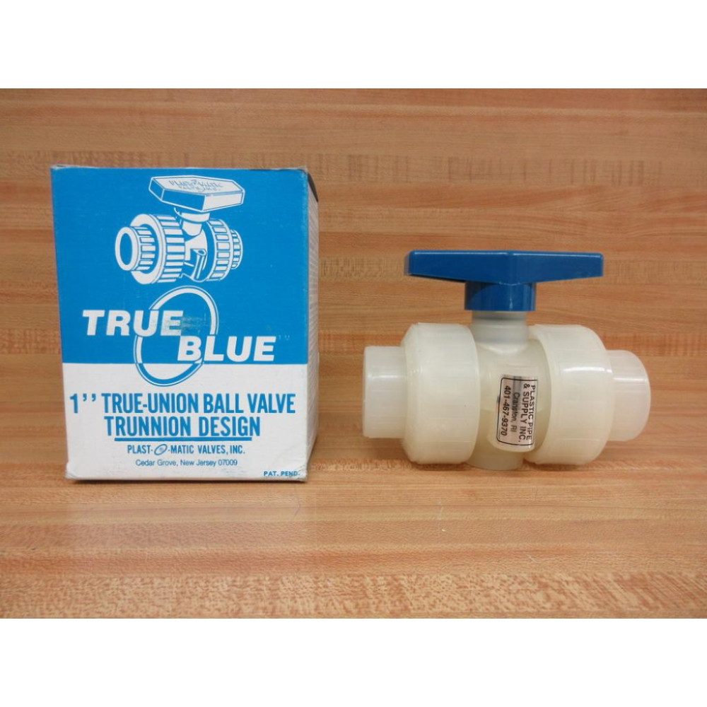 Plast-O-Matic MBV100EPS-PP Ball Valve MBV100EPSPP