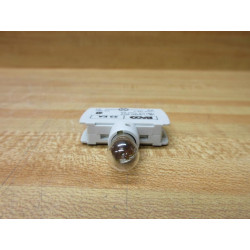 Baco 23 EA Lamp Holder Module 23EA White WBulb - New No Box
