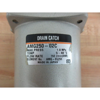 SMC AMG250-02C Pneumatic Accessory AMG25002C - New No Box