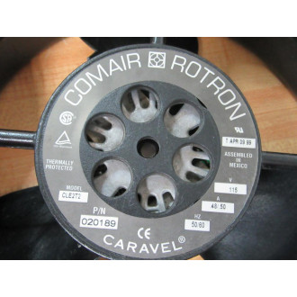 Comair Rotron 020189 Caravel Fan CLE2T2 W1 Guard - Used