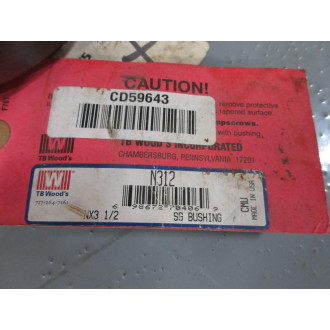 TB Wood's N3-12 SG Bushing N312 - New No Box