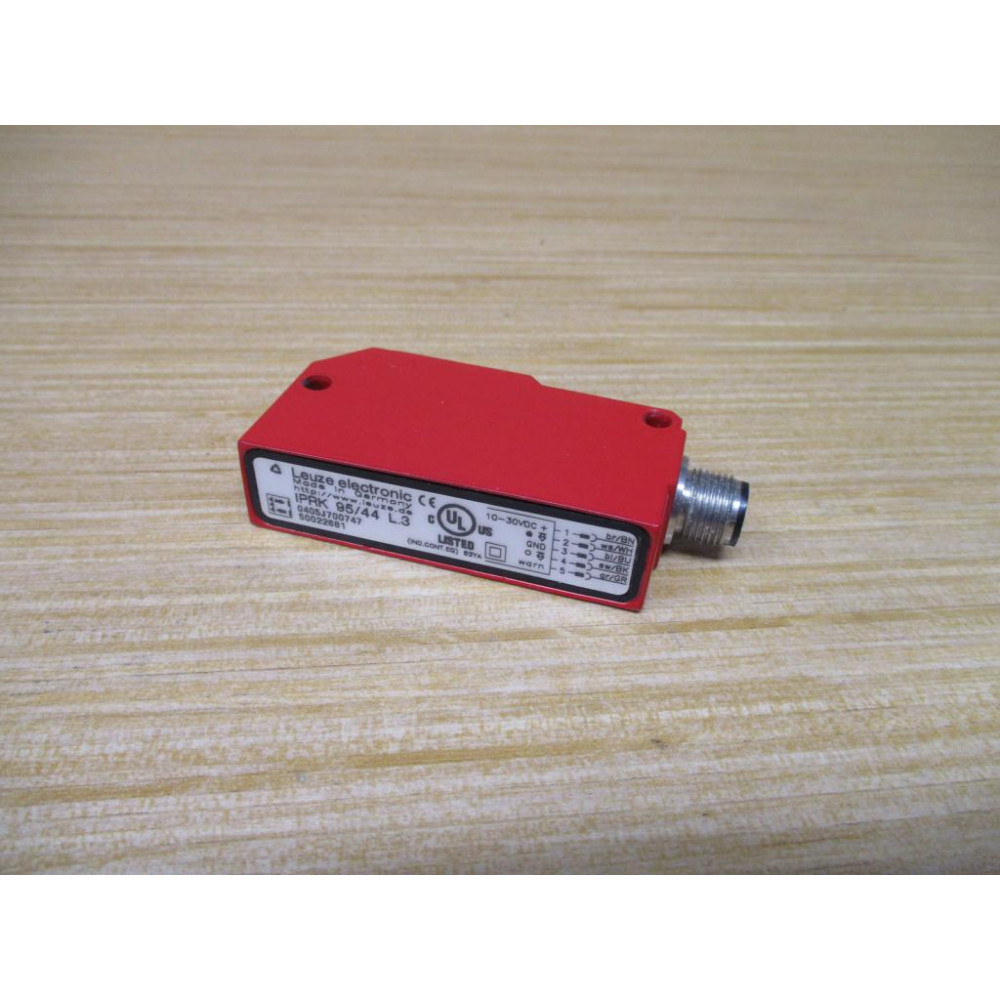 Leuze Electronic IPRK 9544 L.3 Photoelectric Sensor 50022681 - Used