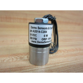 GEMS A2014-C204 Solenoid Valve A2014C204 - New No Box
