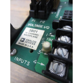 Analog Devices 3B01 16 Channel Backplane - Used