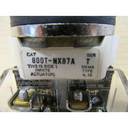 Allen Bradley 800T-NX87A Selector Switch - New No Box