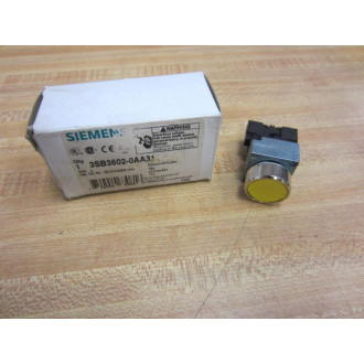Siemens 3SB3 602-0AA31 Yellow Button 3SB36020AA31