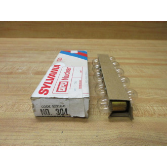 Sylvania 304 Miniature Lamp Light Bulb W304 (Pack of 10)
