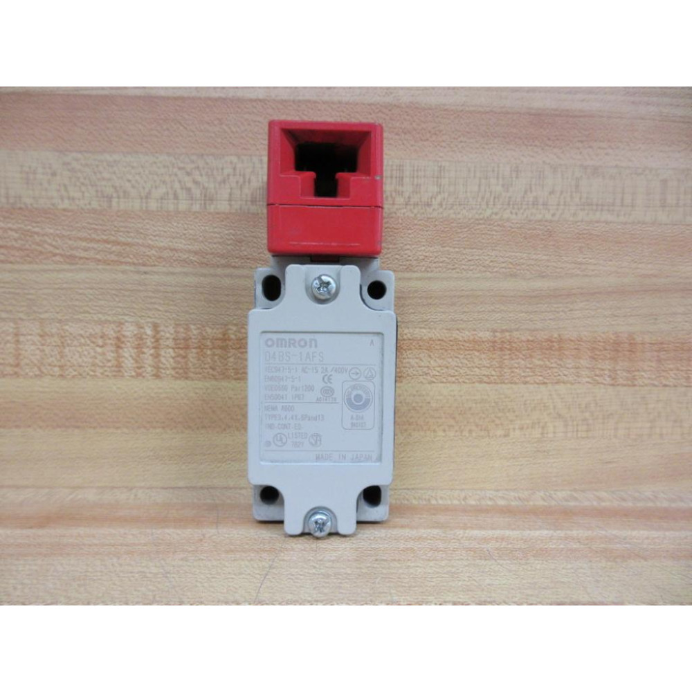 Omron D4BS-1AFS Interlock Switch D4BS1AFS - Used