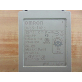 Omron D4BS-1AFS Interlock Switch D4BS1AFS - Used