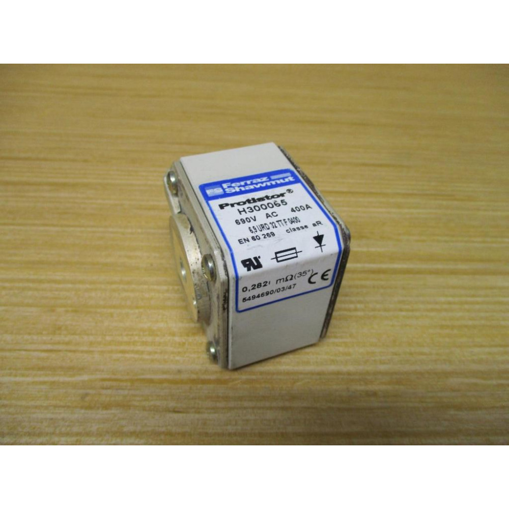 Ferraz Shawmut H300065 Protistor 400AMP Fuse - Used