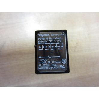 Potter & Brumfield KHAU-17D11-110V DC Relay KHAU-17D11-110 - New No Box