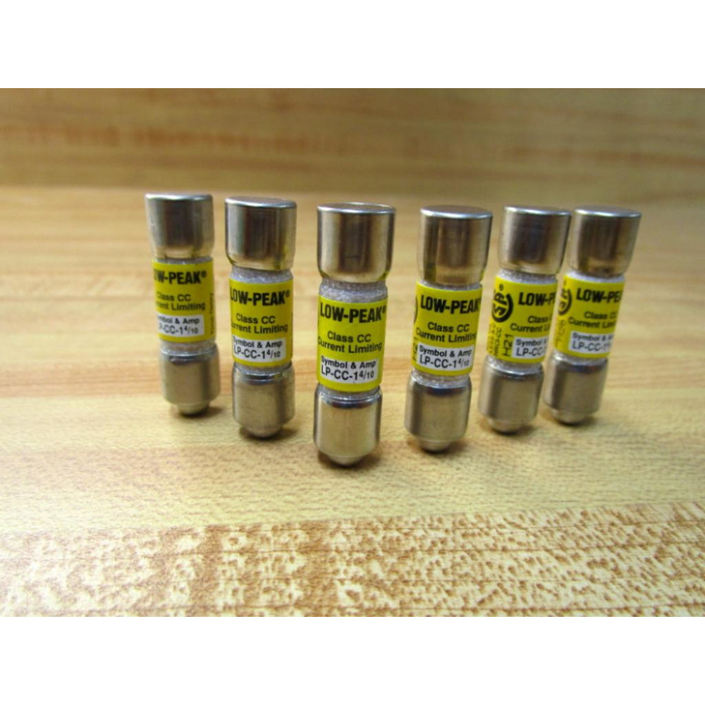 Bussmann LP-CC-1 410 Fuse LPCC1410 (Pack of 6) - New No Box
