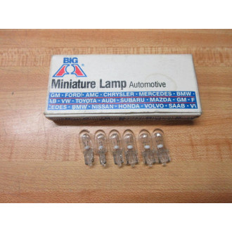 Wagner T94 Miniature Lamp Light Bulb 194 (Pack of 6)