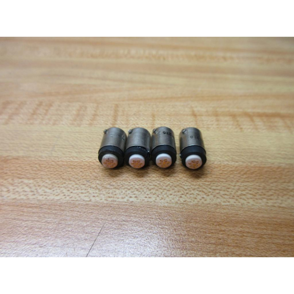 Eiko DDPSP911216 Miniature Lamp Bulb SP911216 Red (Pack of 4) - New No Box