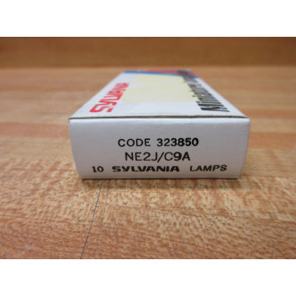 Sylvania NE2JC9A Miniature Lamp Light Bulb NE2JC9A (Pack of 10)