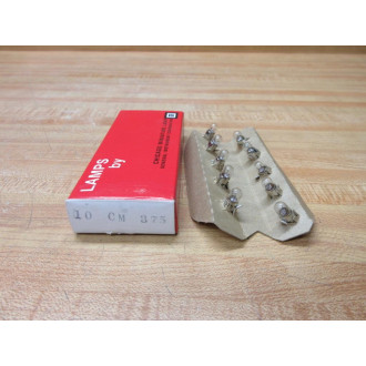 Chicago Miniature 375 Miniature Lamp Light Bulb CM375 (Pack of 10)