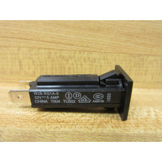 Potter & Brumfield W28-XQ1A-5 5A  Circuit Breaker W28XQ1A5 (Pack of 2) - New No Box