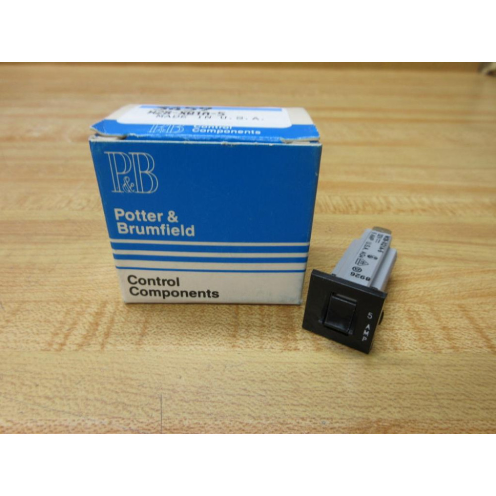 Potter & Brumfield W28-XQ1A-5 5A  Circuit Breaker W28XQ1A5