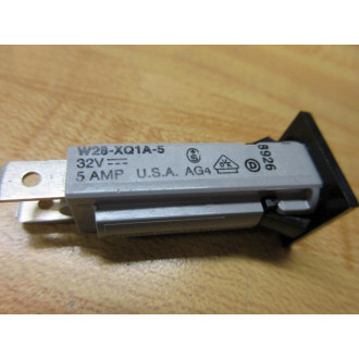 Potter & Brumfield W28-XQ1A-5 5A  Circuit Breaker W28XQ1A5
