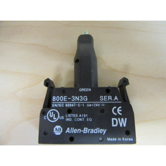 Allen Bradley 800E-3N3G Lamp Module - New No Box