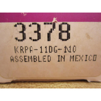Potter & Brumfield KRPA-11DG-110V DC Relay KRPA-11DG-110VDC