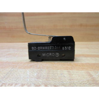 Micro Switch BZ-2RW8223311 Rod Lever Switch BZ2RW8223311 Bent Lever - Used