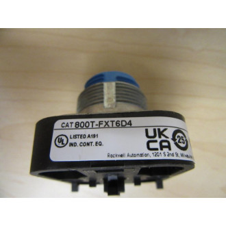 Allen Bradley 800T-FXT6D4 Red Push Button 800TFXT6D4 Core Only - New No Box