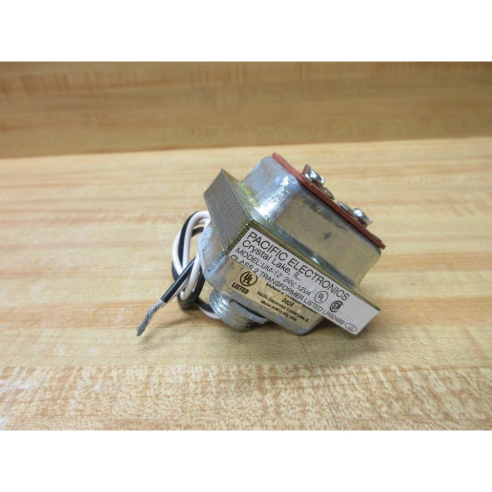 Pacific Electronics UM-12 24V 12VA Transformer UM-12 - New No Box