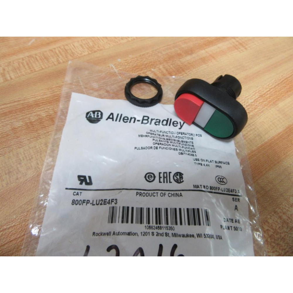 Allen Bradley 800FP-U2E4F3 Multi-Function Operator 800FP-LU2E4F3