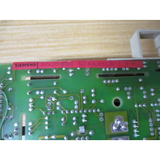 Siemens 6SC6140-0FE00 Power Board 6SC61400FE00 - Used