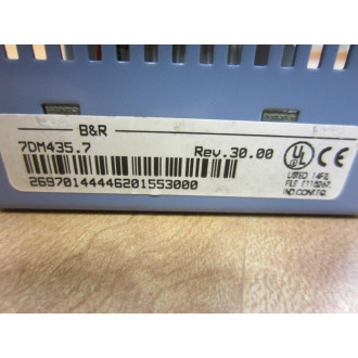 BR Automation 7DM435.7 IO Module  7DM4357 Rev. 30.00 - New No Box